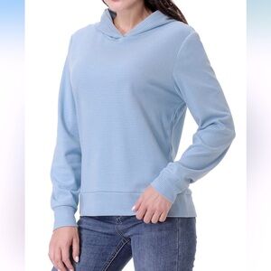 NWT Urban Outdoor Lightweight Sport HoodieSweatshirts Long Sleeve Shirt, Large